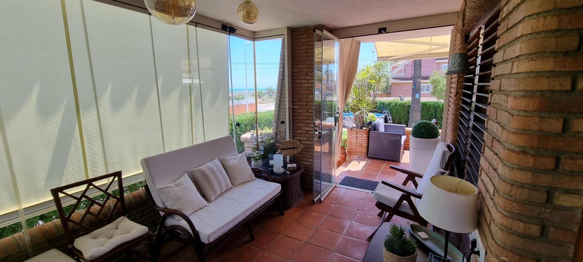 הוילה סגונטו Casa En La Playa מראה חיצוני תמונה